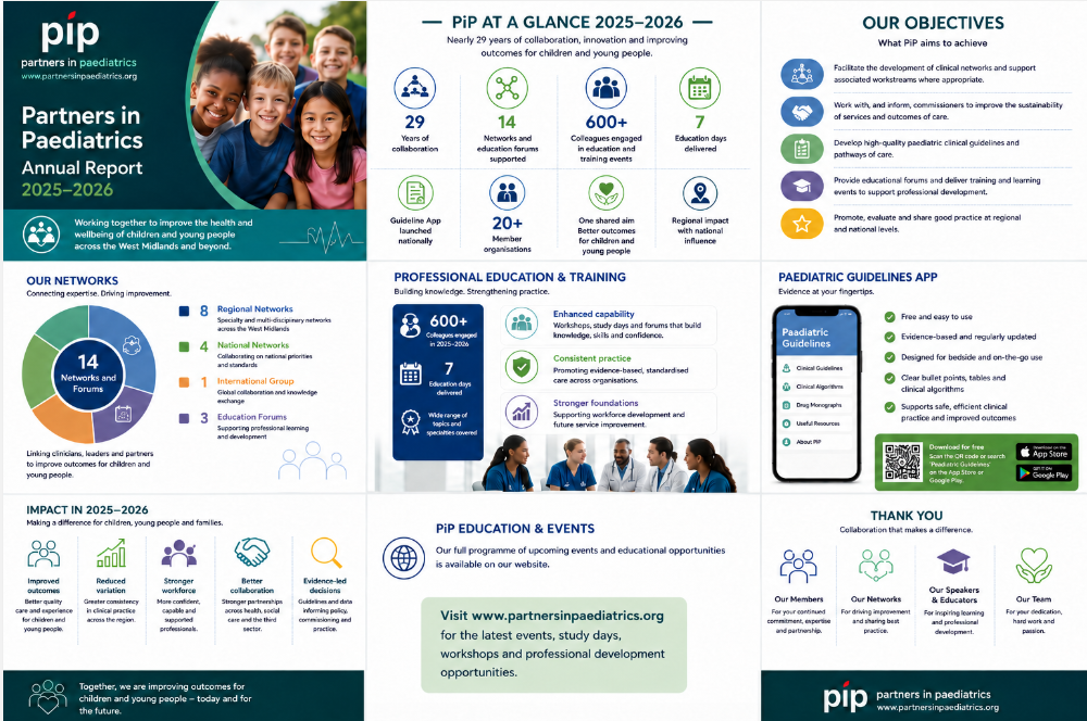 Partners in Paediatrics Annual Report 2025–2026